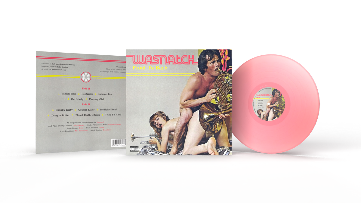 Wasnatch - Front to Back - Pink Vinyl